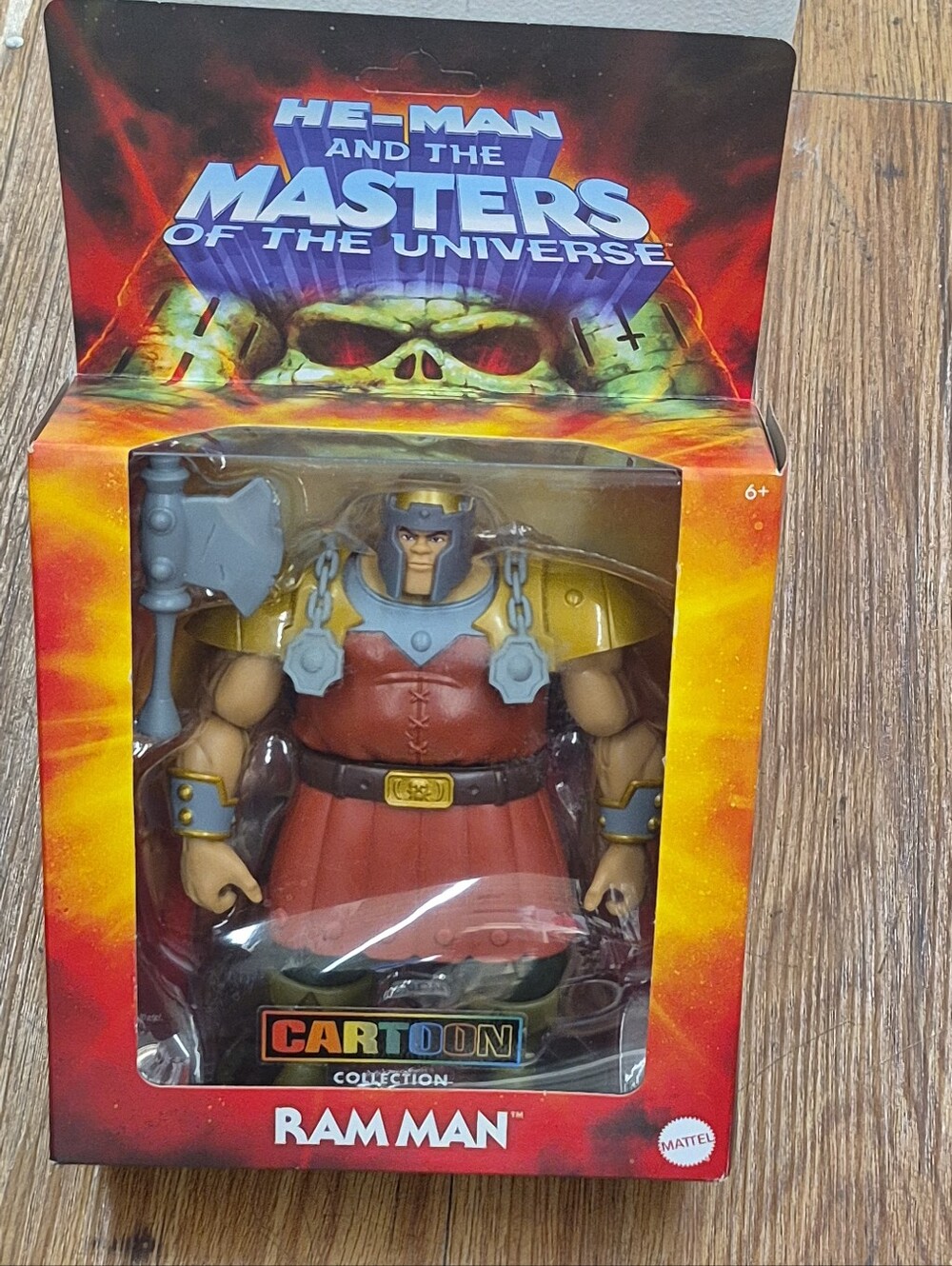 Masters of the Universe Origins Deluxe Ram Man 200X Cartoon Collection Figure
